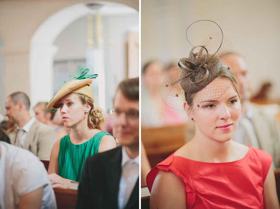 ladies with hats wedding austria