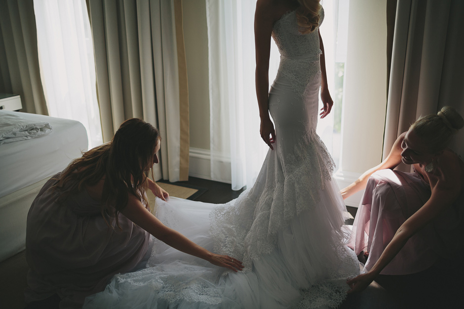 Bridesmaids wonderful dresses same colour